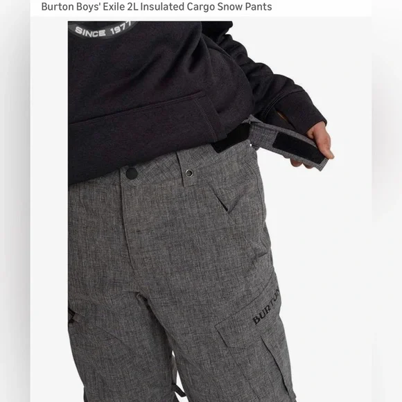 Burton boys ski snowboarding snow pants - Picture 4 of 8